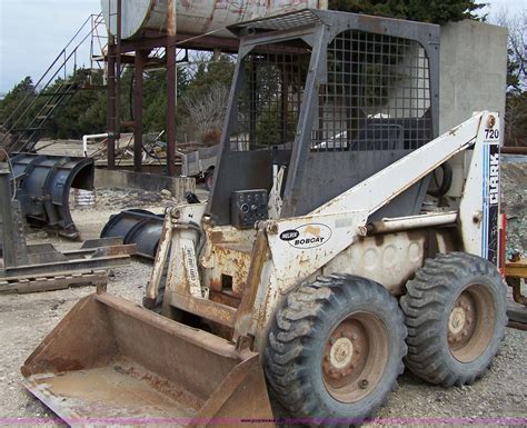 clark skid steer|clark bobcat 720 for sale.